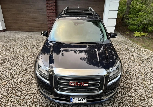 GMC Acadia cena 76000 przebieg: 179700, rok produkcji 2015 z Włocławek małe 631